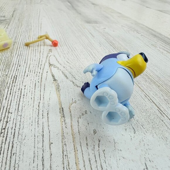 Bluey with HATS Flat Ears Chip Shop Hat Nurse Doctor Fishing Dress Up Set NEW - Picture 9 of 10